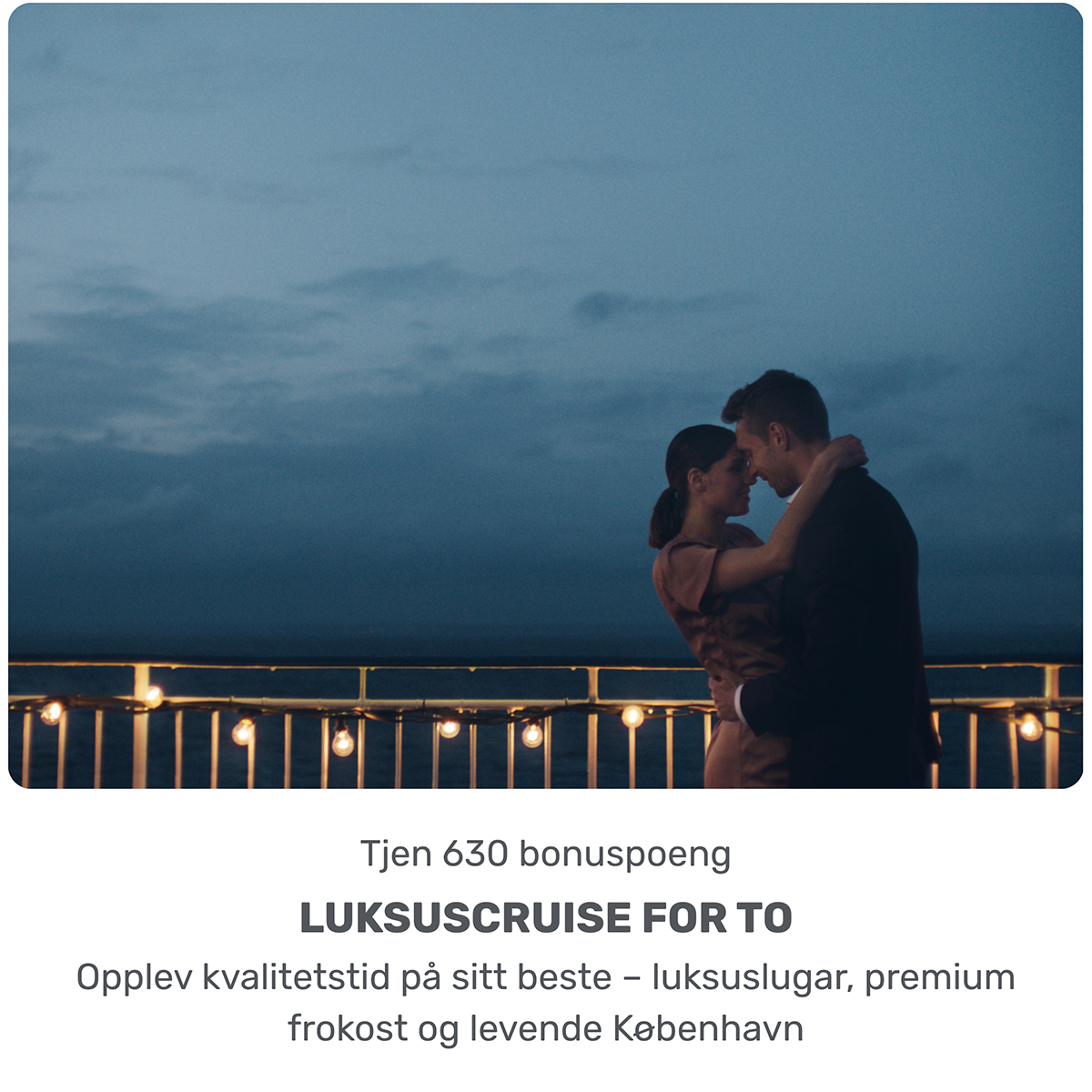 Luksuscruise for to